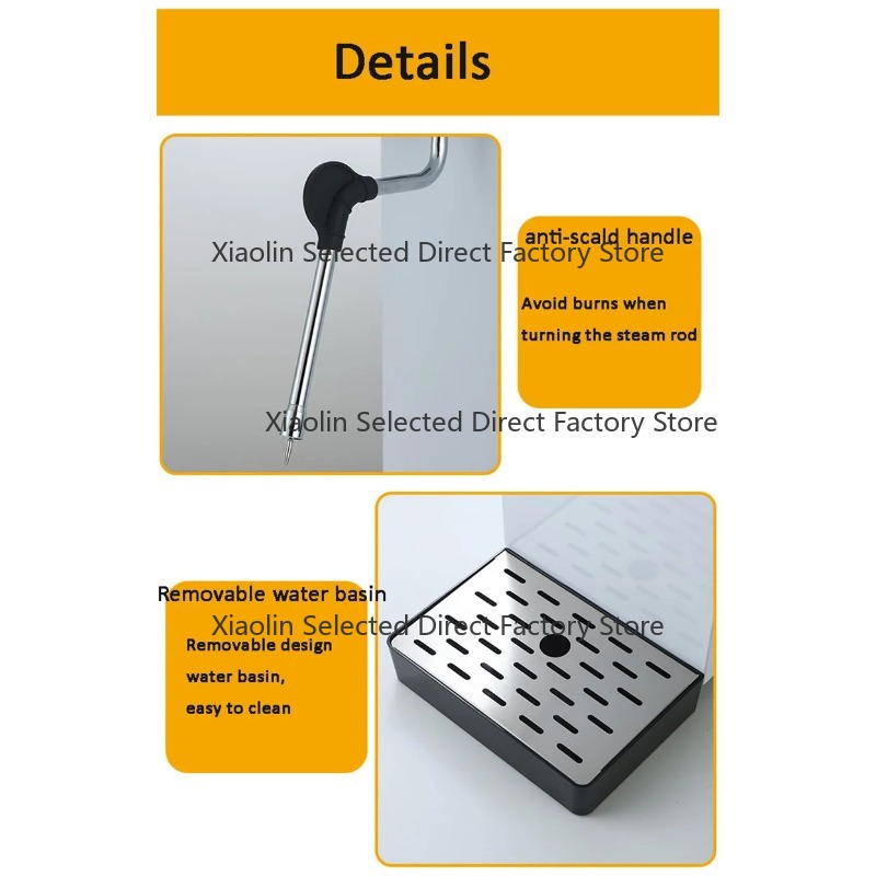 Coffee Equipment For Coffee Shop - Commercial Steam Milk Frother And Water