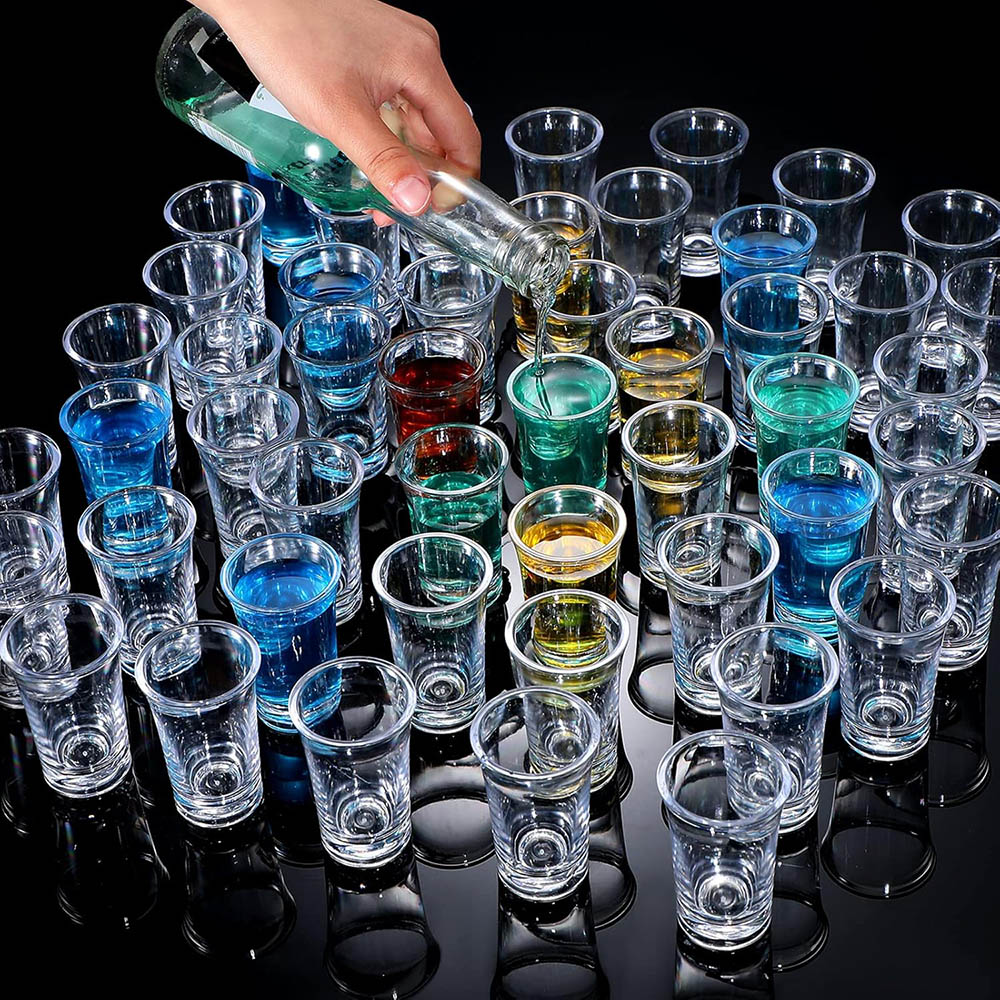 1.2oz Acrylic Shot Glass Bulk  - đánh giá và giá Espresso Shot Glass