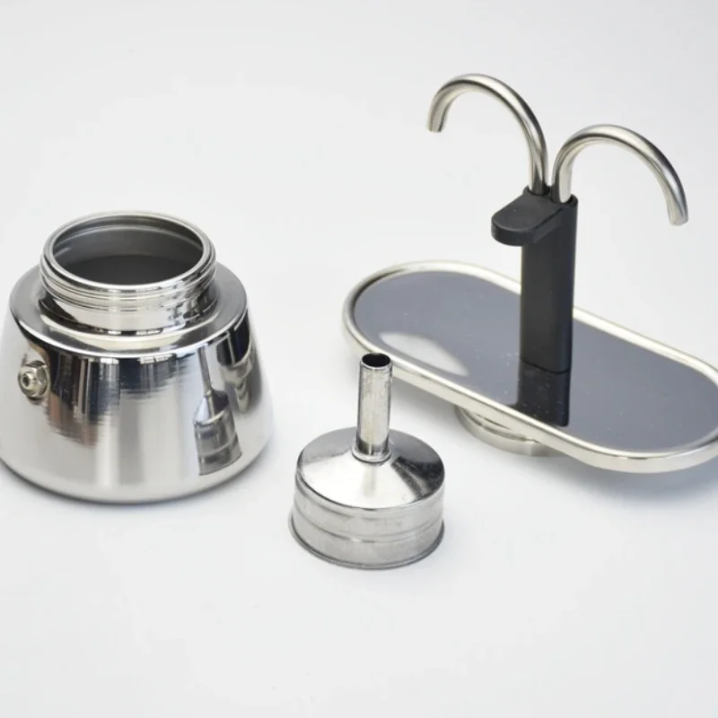 200ML Mini Moka Pot Double Tub - đánh giá và giá Coffee Equipment Set