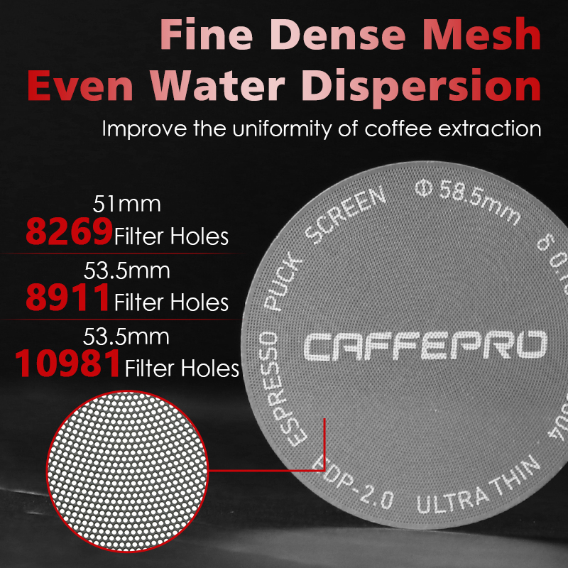 Caffeepro Espresso Puck Screen - đánh giá và giá Coffee Equipment Set