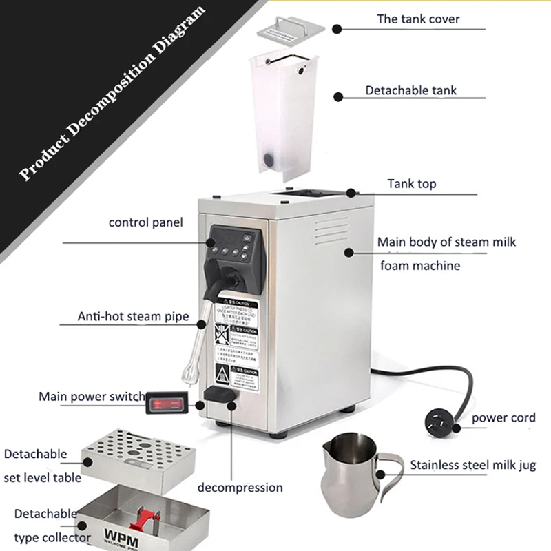 Boiling Water Machine Milk Bub - đánh giá và giá Coffee Equipment For Coffee Shop
