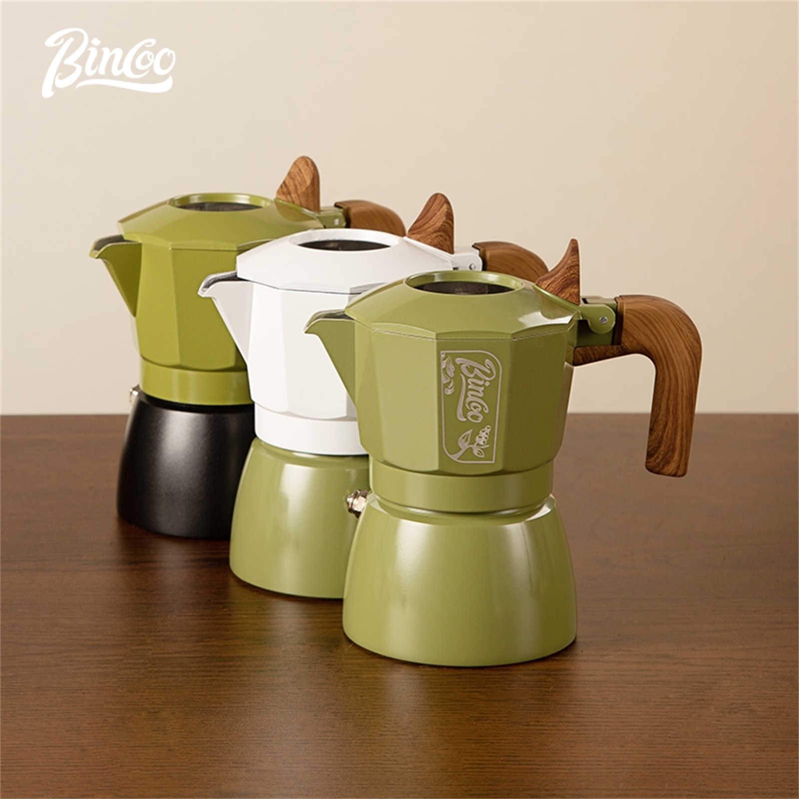 Bincoo Premium Moka Pot Set 6  - đánh giá và giá Coffee Equipment Set