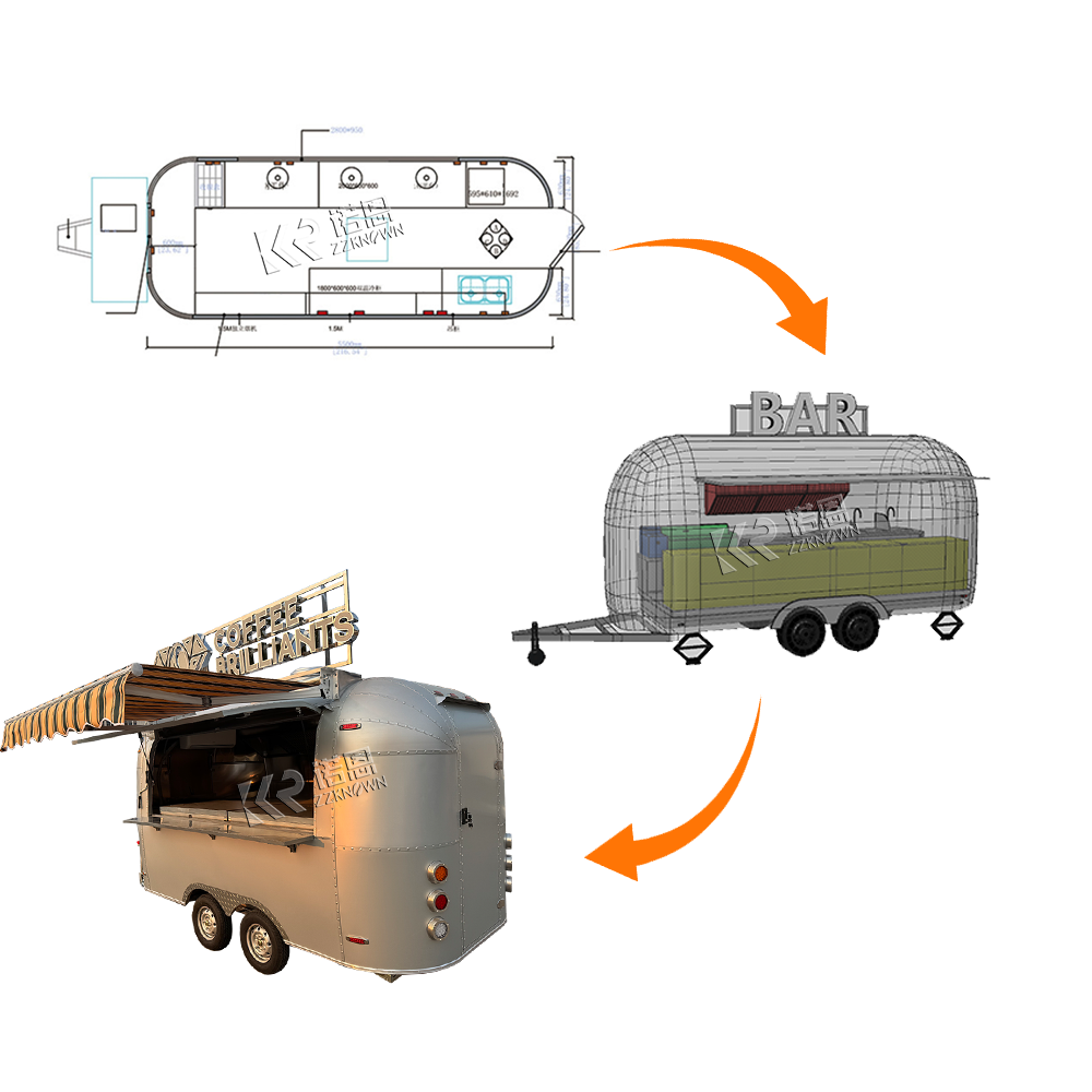 2026 New Design Mobile Food Tr - đánh giá và giá Coffee Equipment For Coffee Shop