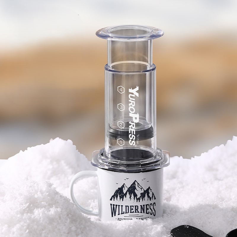 Yuropress Portable Espresso Co - đánh giá và giá Coffee Equipment Set